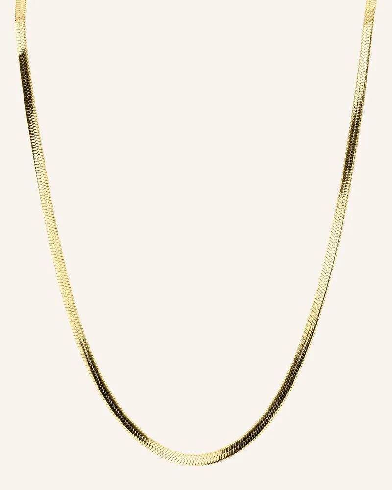 Liebeskind Halskette  Aus  Edelstahl gold Gold