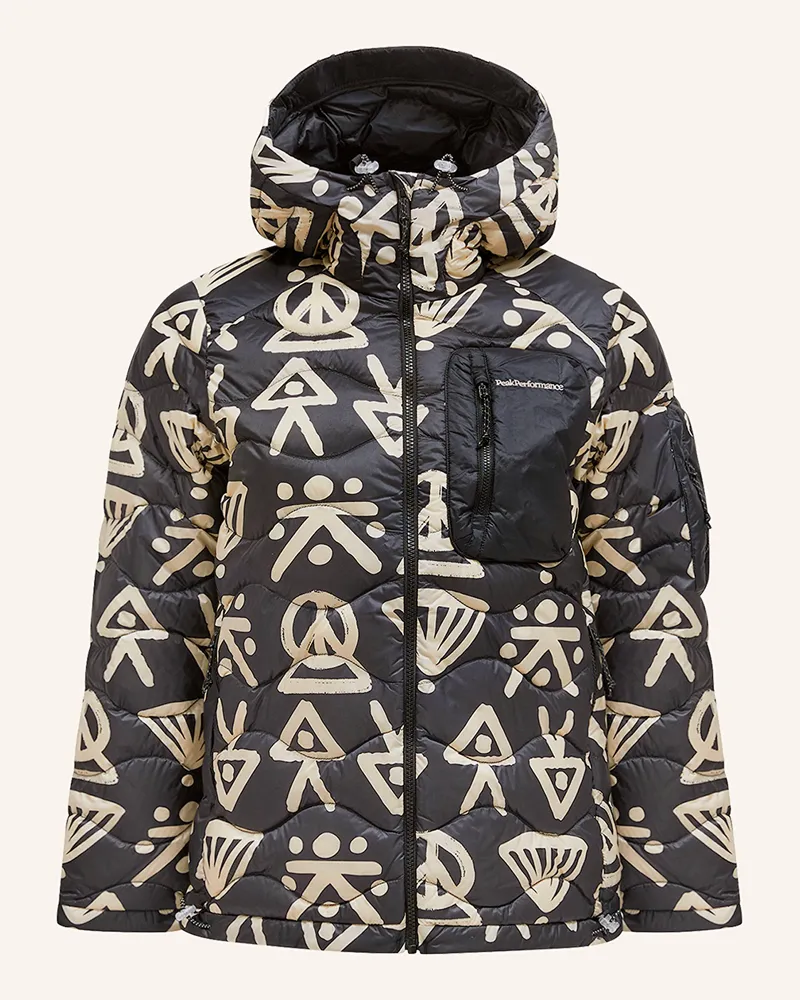 Peak Performance Daunenjacke GRAPHIC HELIUM UTILITY Schwarz