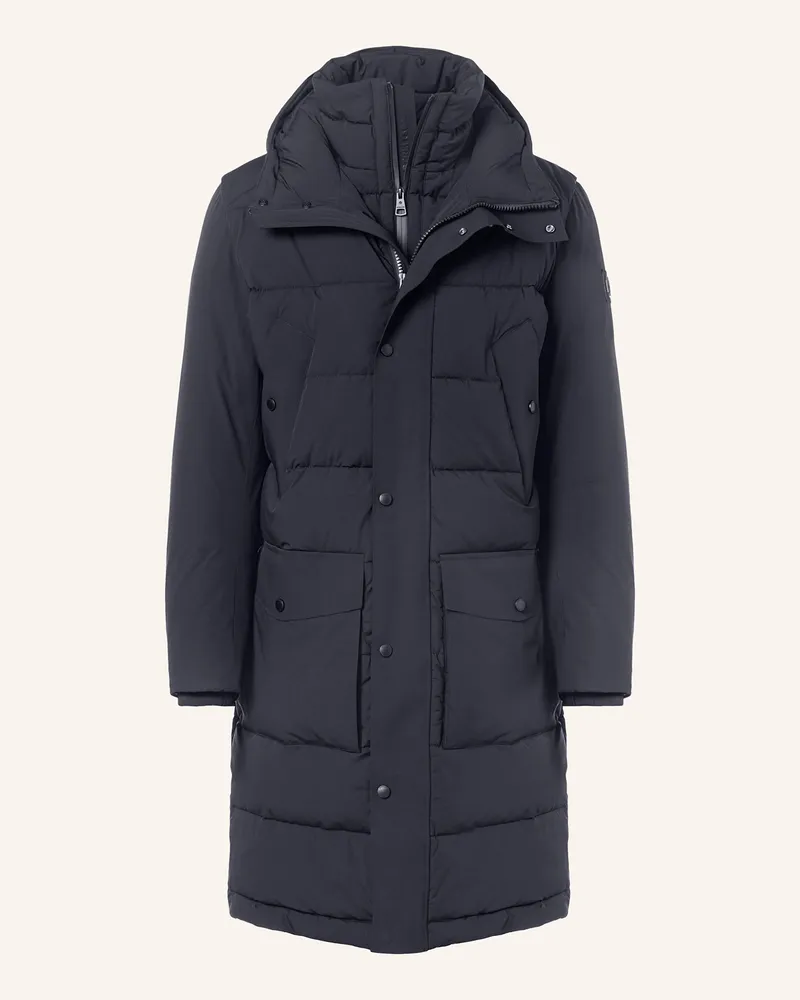 Strellson Steppmantel CRASHER FUSED Dunkelblau