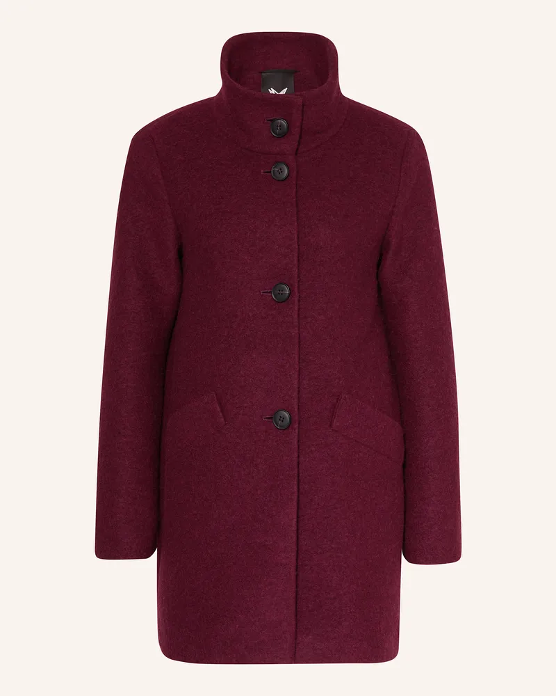 Fuchs Schmitt Wollmantel Dunkelrot