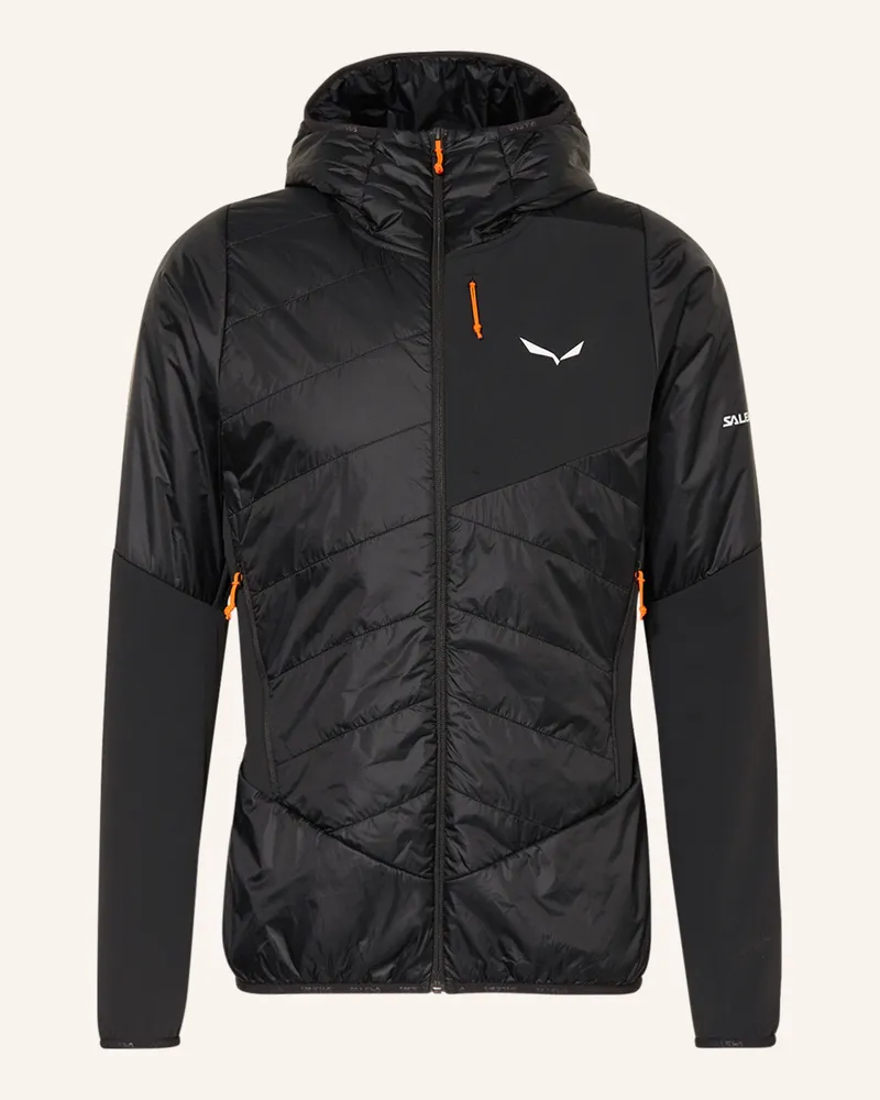 Salewa Funktionsjacke Ortles Hybrid schwarz Schwarz