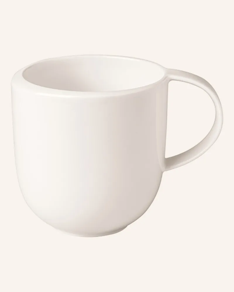 Villeroy & Boch Becher mit Henkel NEWMOON Weiss