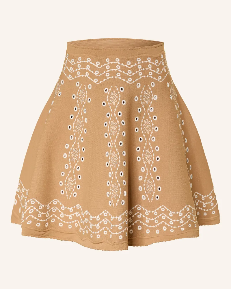 Sandro Strickrock beige Camel