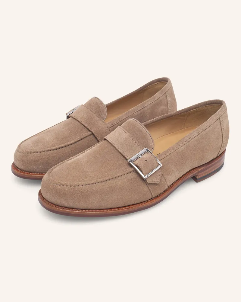 Heinrich Dinkelacker Loafer Wien Single Monk V beige Beige