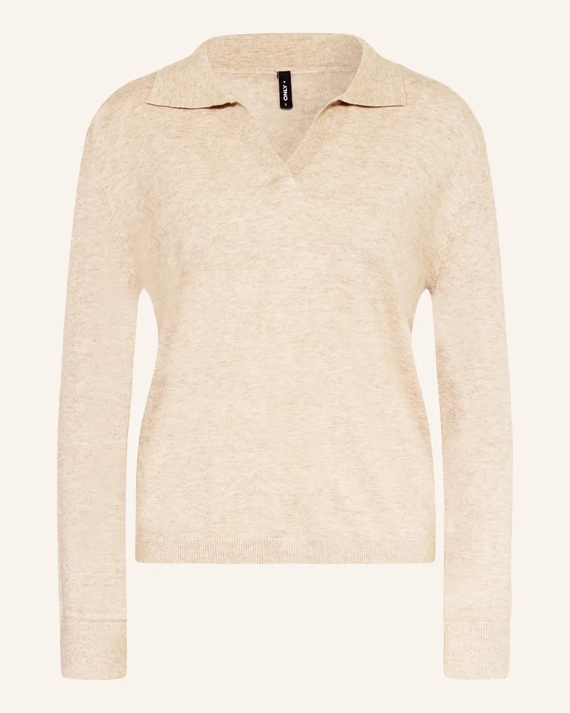 only Pullover Hellbraun