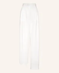 Philipp Plein Marlenehose aus Viskose Weiss