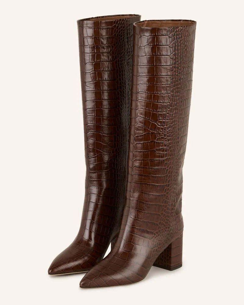 Paris Texas Stiefeletten ANJA Braun