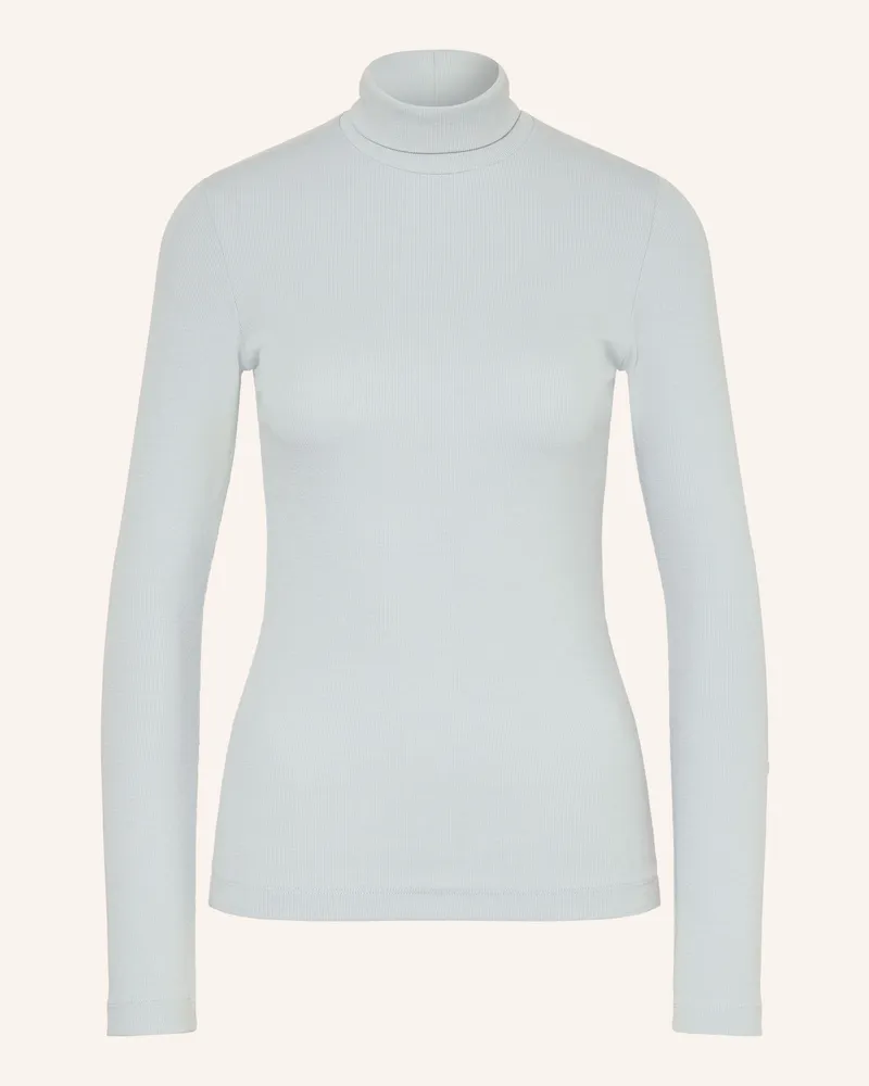 Marc O'Polo Rollkragenshirt blau Hellblau
