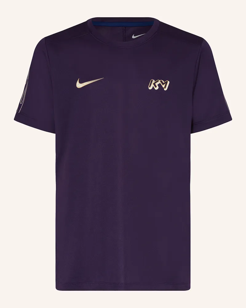 Nike T-Shirt KYLIAN MBAPPÉ ACADEMY Dunkellila