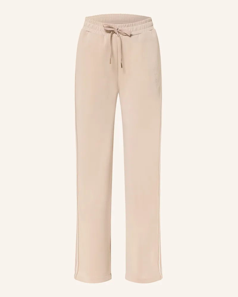 JOOP! Sweatpants mit Galonstreifen Hellbraun