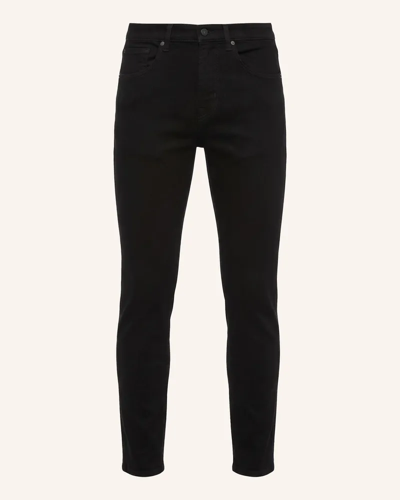 7 for all mankind Jeans Slimmy Tapered Skinny Fit schwarz Schwarz