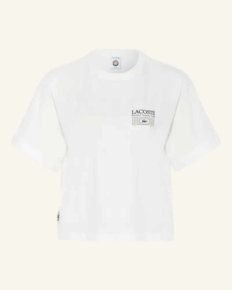 Lacoste T-Shirt weiss Ecru