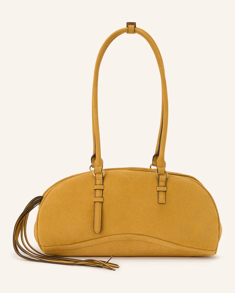 Liebeskind Schultertasche Frieda Medium gelb Hellbraun