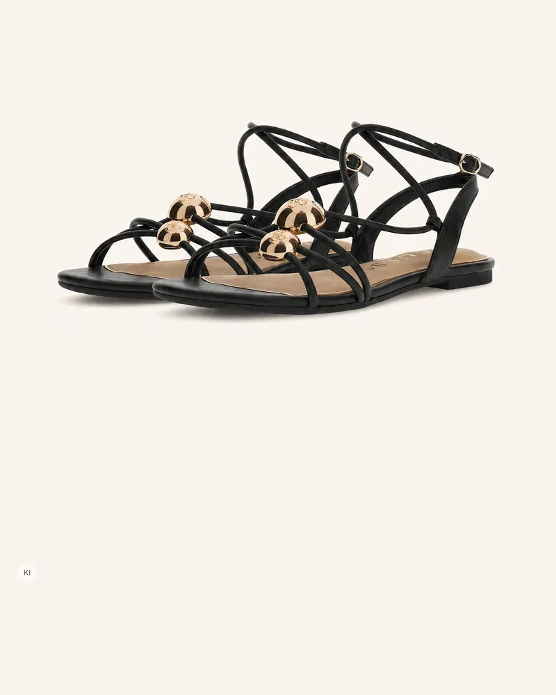 Guess Riemchensandalen Tabenn schwarz Schwarz