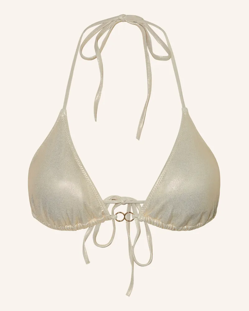 Melissa Odabash Triangel-Bikini-Top Costa gold Gold