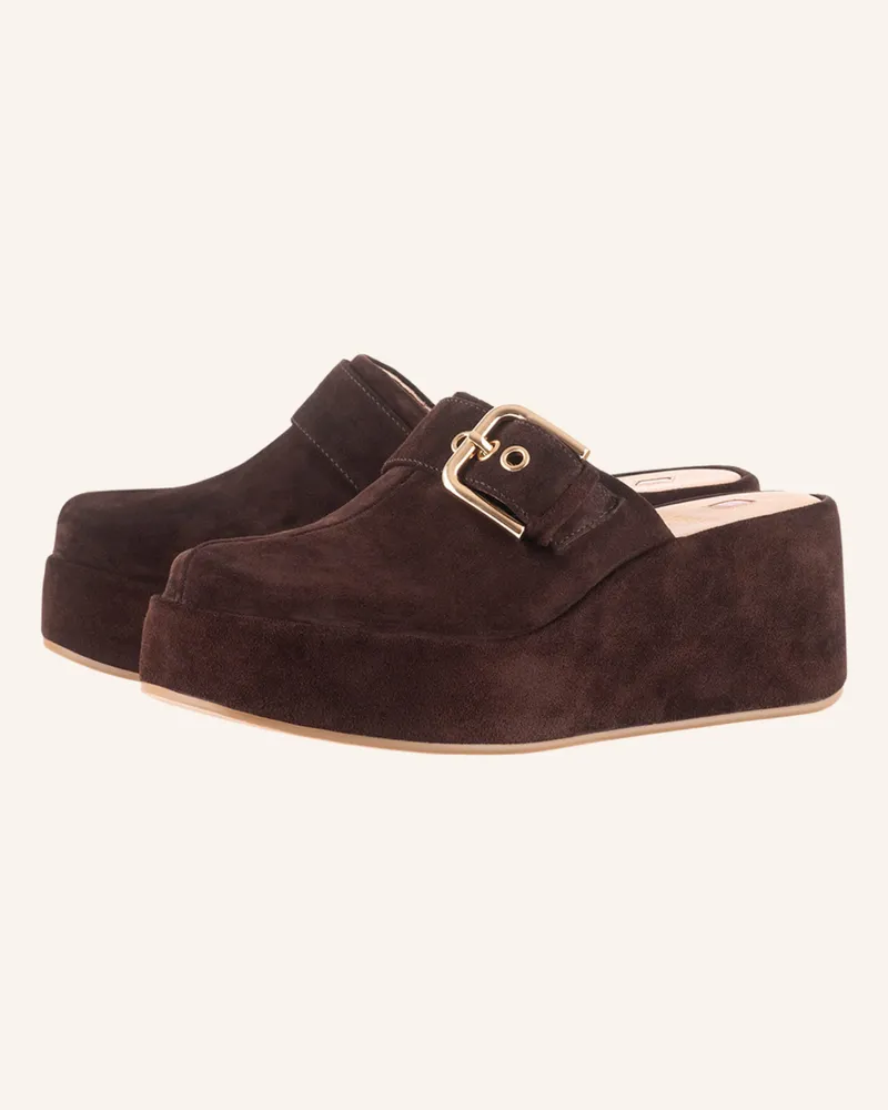 Högl Pantoletten Angie braun Braun