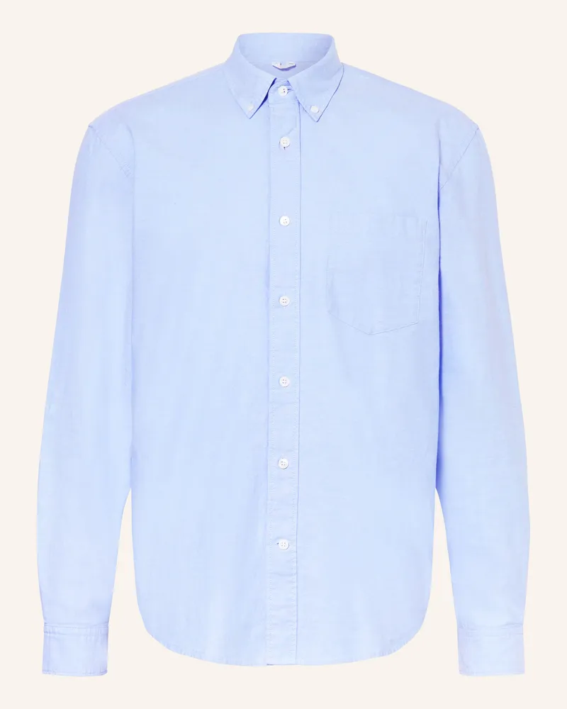 Arket Oxfordhemd Regular Fit blau Hellblau