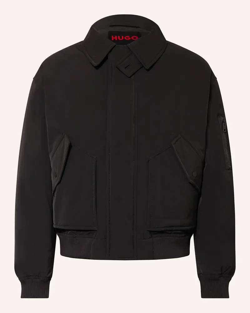 HUGO BOSS Blouson Bardo schwarz Schwarz