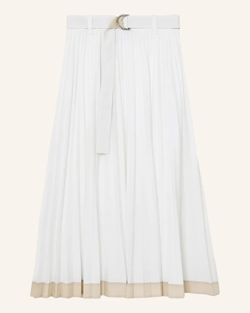 Reiss Plisseerock ALLORA Weiss