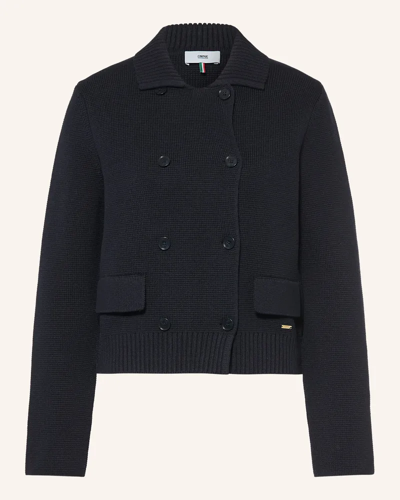 cinque Strickjacke Ciblio blau Dunkelblau
