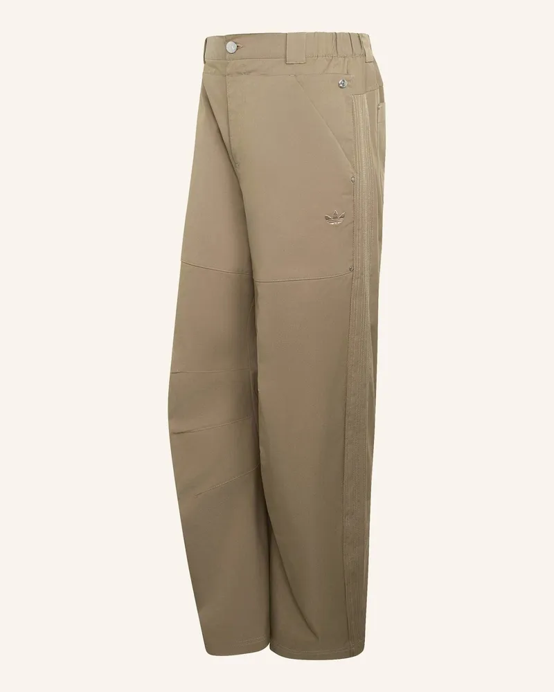 adidas Hose Premium Essentials Loose Fit beige Khaki