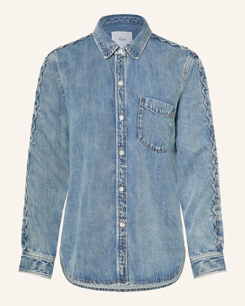 RAILS Jeansbluse Kellan blau Hellblau