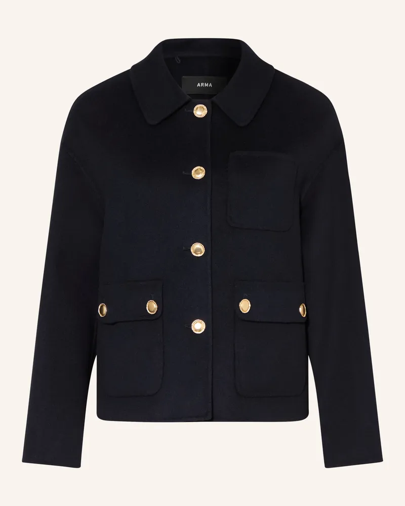 Arma Kastenjacke blau Dunkelblau