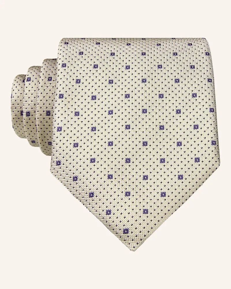 HUGO BOSS Krawatte H-TIE Creme