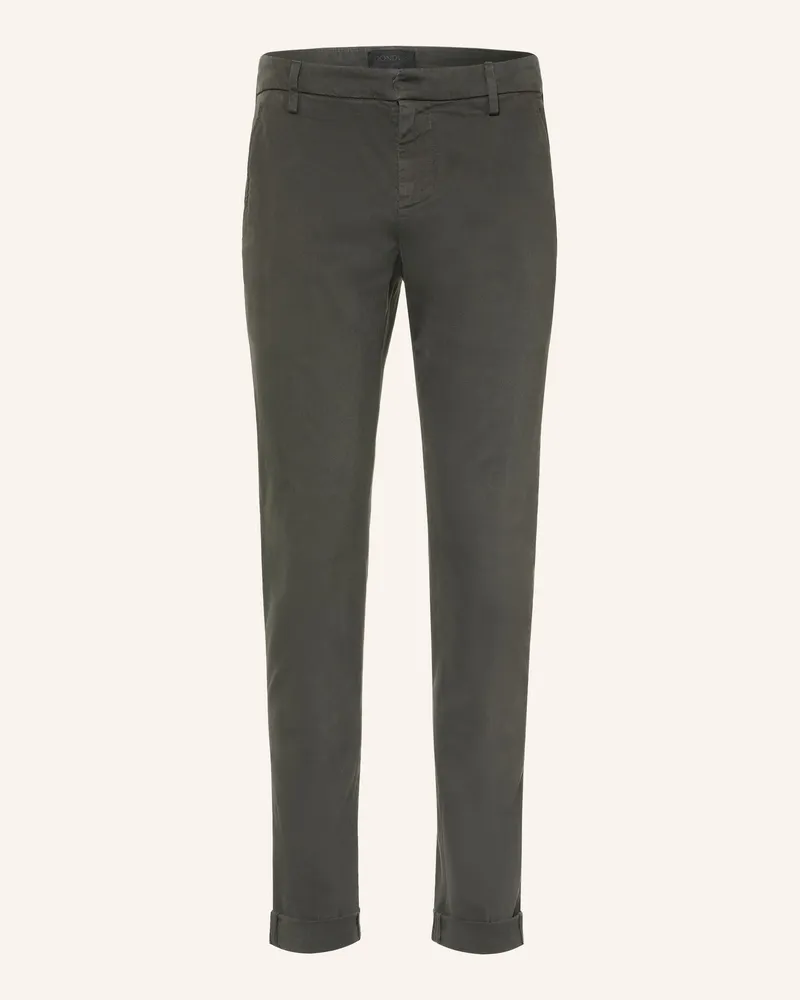 Dondup Chino Gaubert Extra Slim Fit gruen Khaki