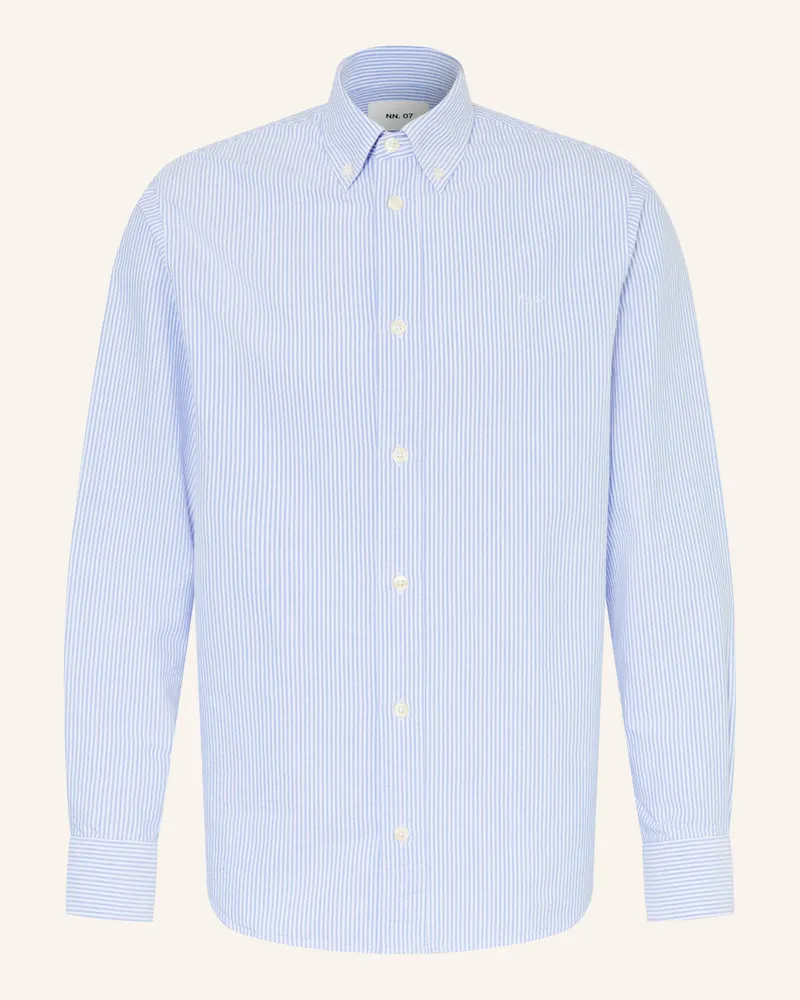 NN 07 Hemd Colby Regular Fit blau Hellblau