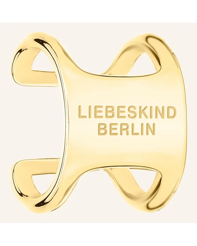 Liebeskind Earcuff  aus  Edelstahl Gold