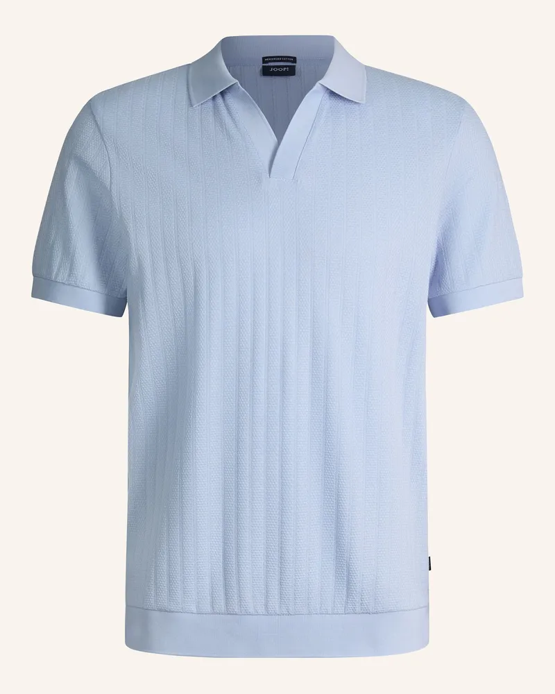 JOOP! Poloshirt Regular Fit blau Hellblau