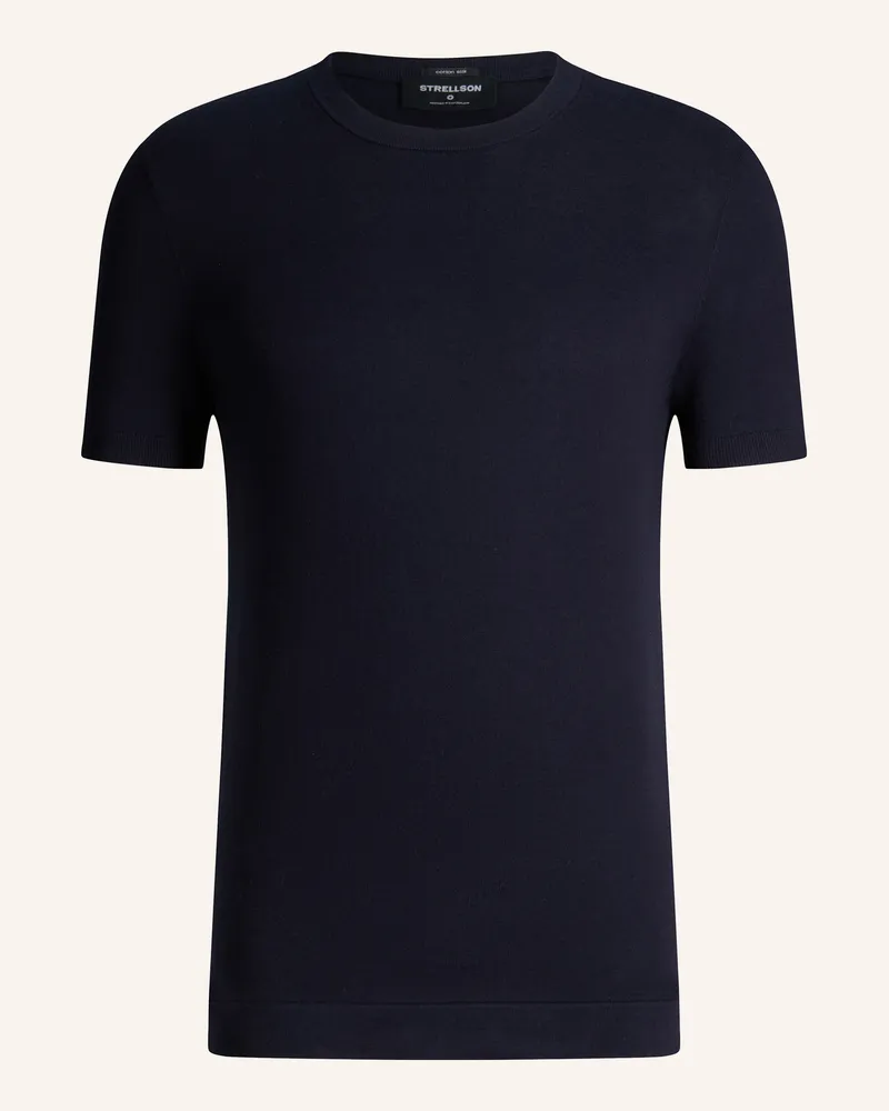 Strellson Strickshirt ROBAS Dunkelblau