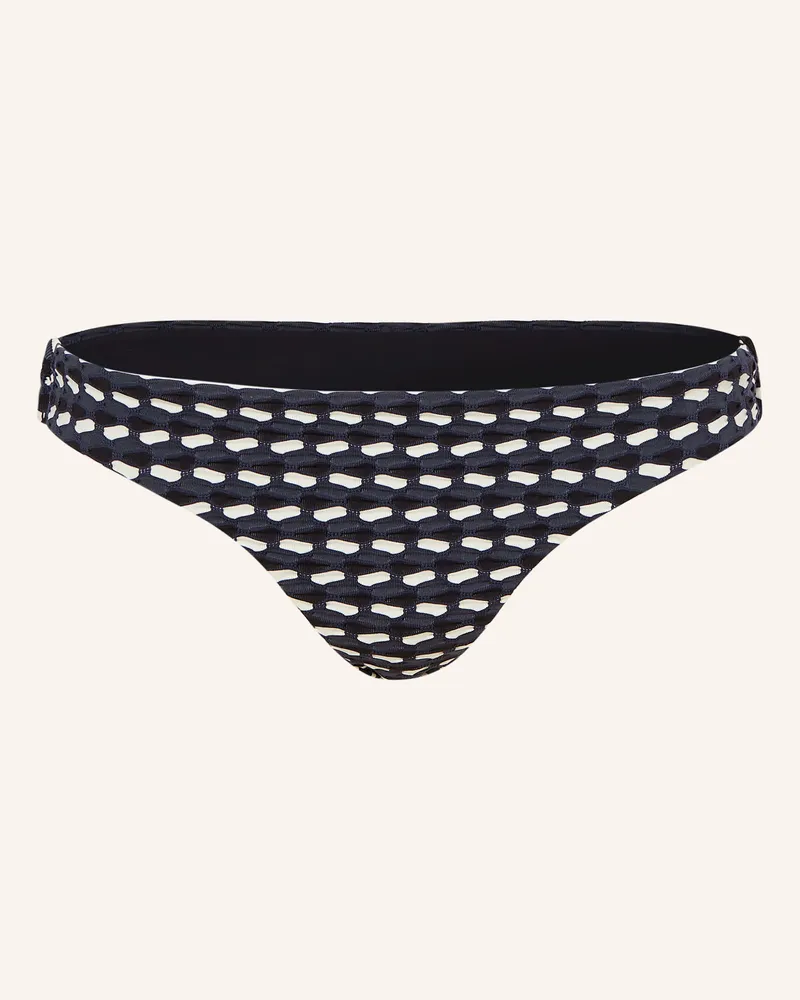 Seafolly Australia Basic-Bikini-Hose Mala schwarz Dunkelblau
