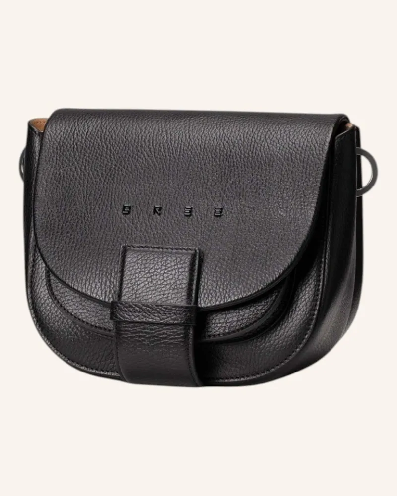 BREE Überschlagtasche The Icons Ladytop schwarz Schwarz