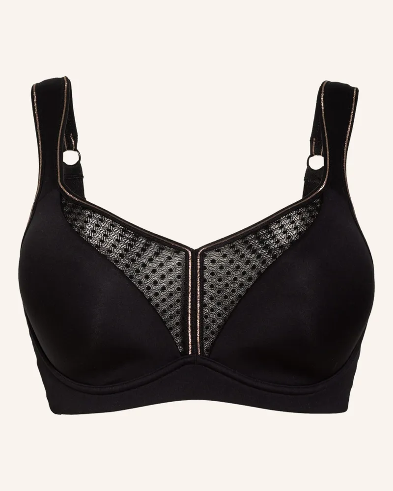 Simone Pérèle Sport-Bh Harmony Mit Glitzergarn schwarz Schwarz