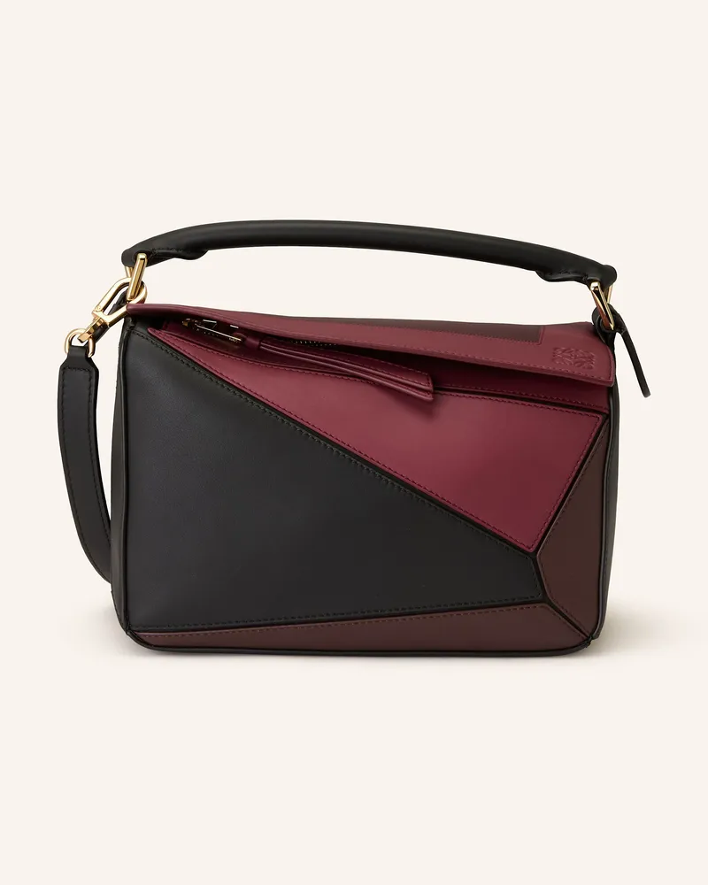 Loewe Handtasche PUZZLE SMALL Schwarz