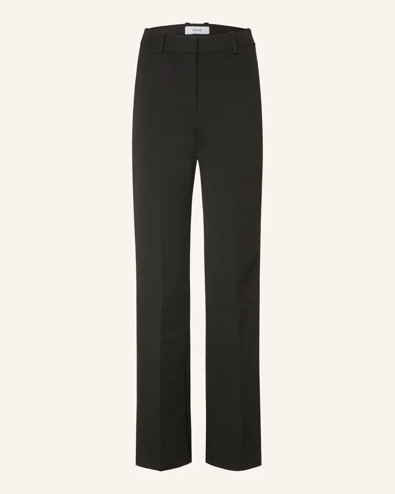 Reiss Hose Merisse schwarz Schwarz