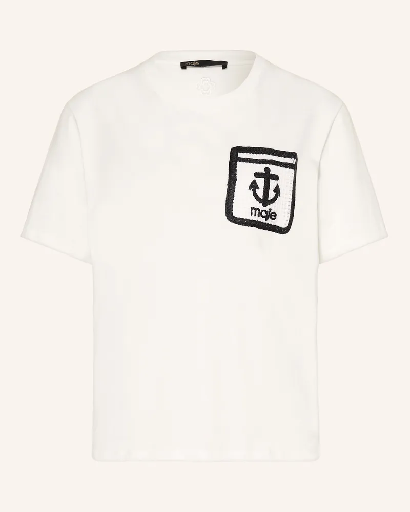Maje T-Shirt Weiss