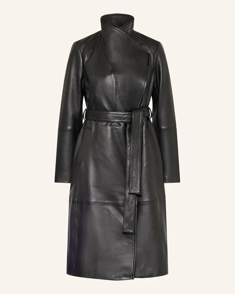 Ted Baker Ledermantel ROSMIA Schwarz