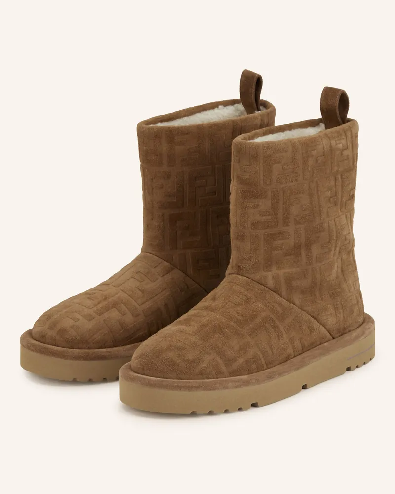 Fendi Boots braun Braun