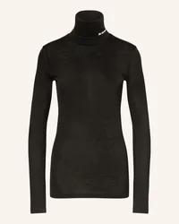 Jil Sander Rollkragenshirt Schwarz