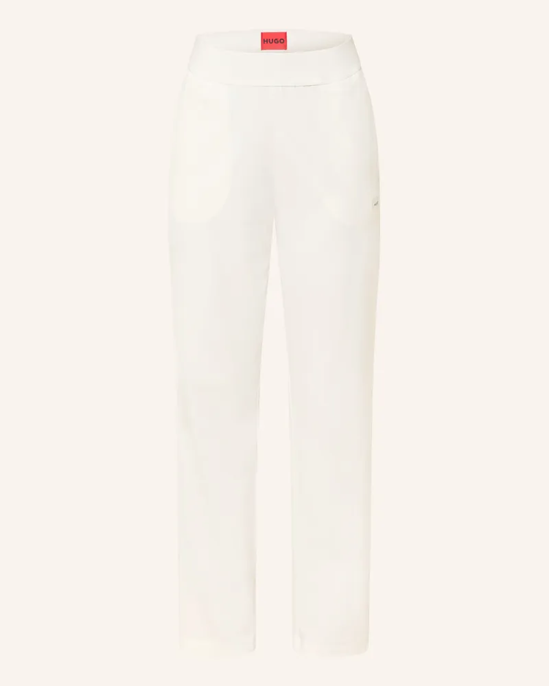 HUGO BOSS Lounge-Hose Signature beige Creme