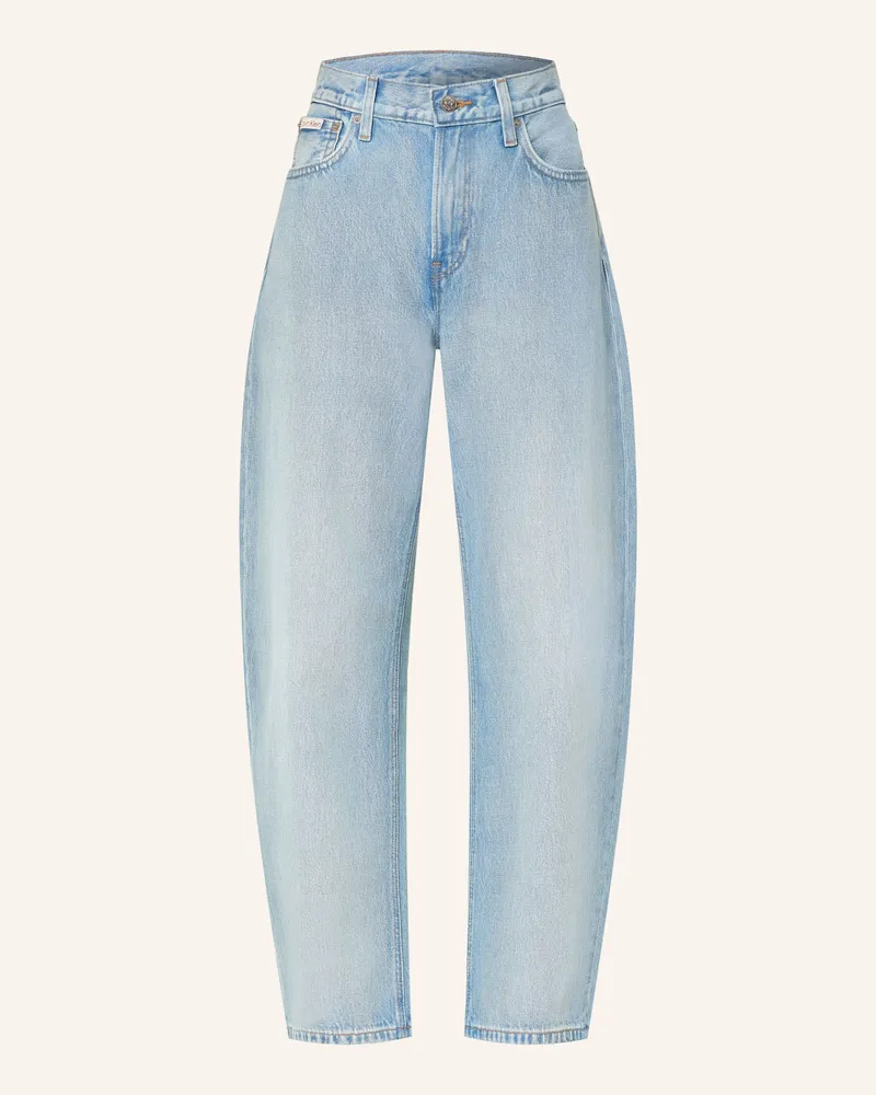 Calvin Klein Barrel Jeans blau Rjk