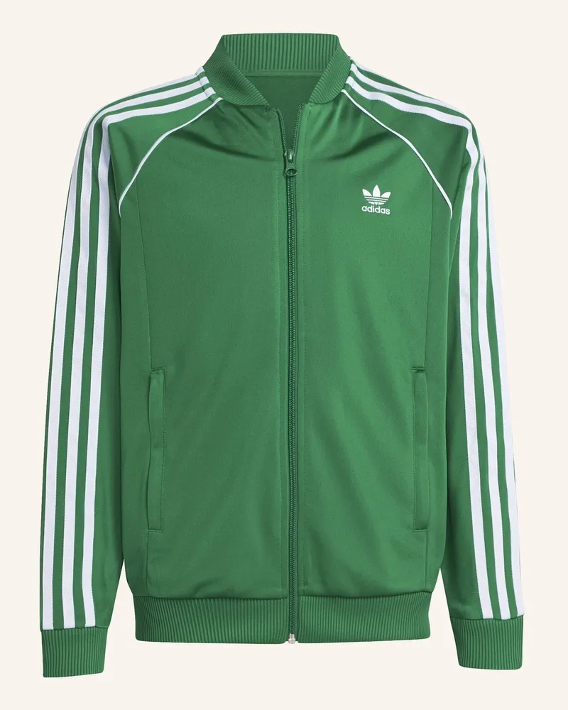 adidas ADICOLOR SST KIDS ORIGINALS JACKE Grün
