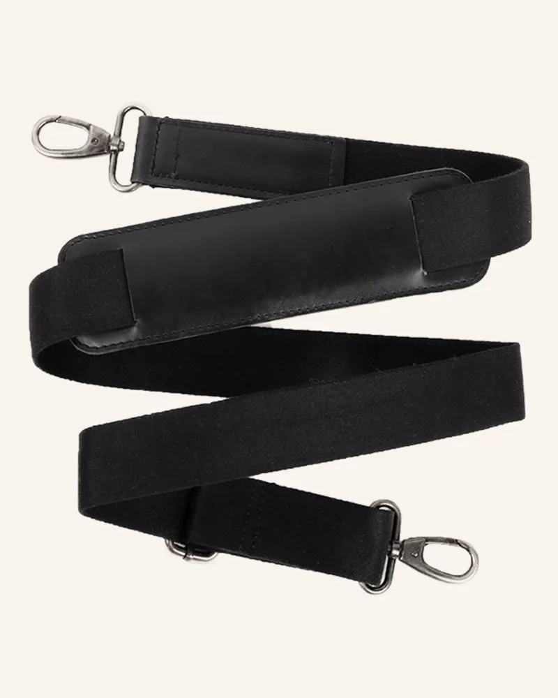 Buckle & Seam Canvas Schultergurt Schultergurt schwarz Schwarz