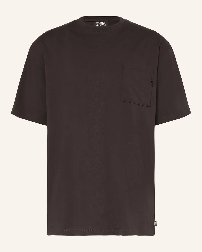Scotch&Soda T-Shirt CORE Schwarz