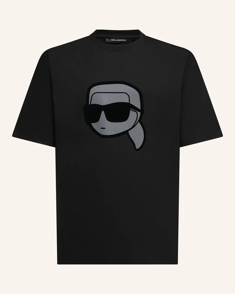 Karl Lagerfeld T-Shirt schwarz Schwarz