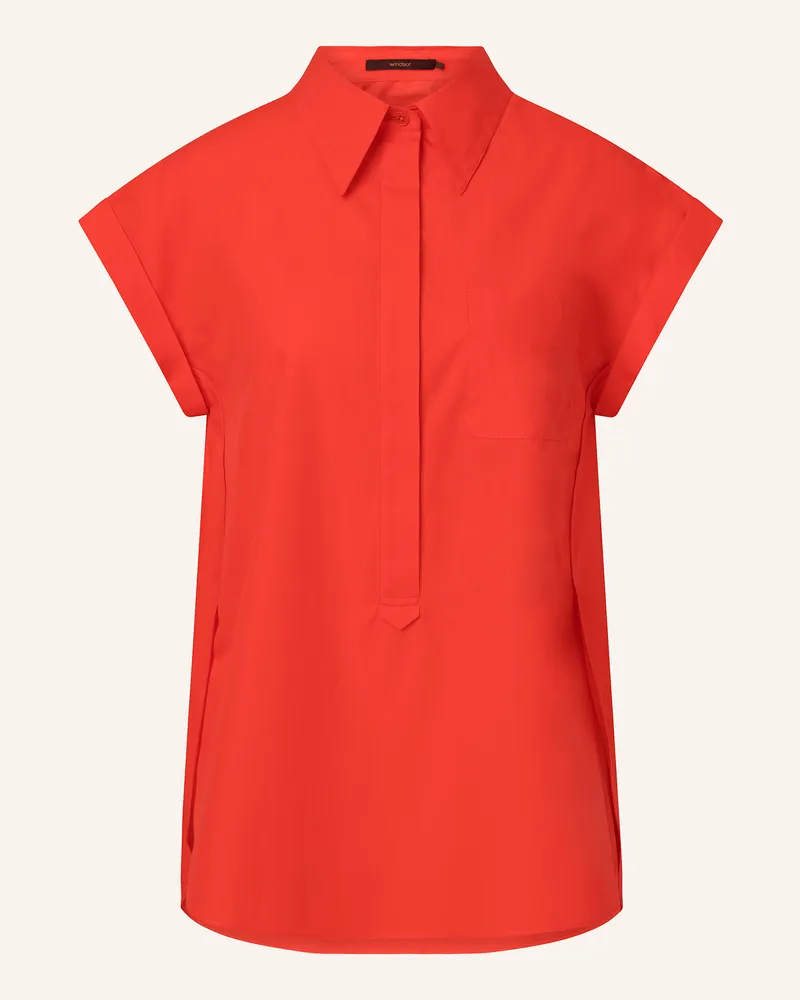 windsor. Blusenshirt Rot
