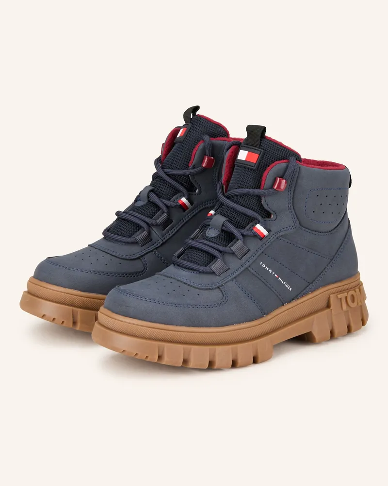 Tommy Hilfiger Schnürboots blau Dunkelblau